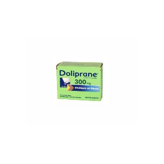 Doliprane 300mg 12 sachets