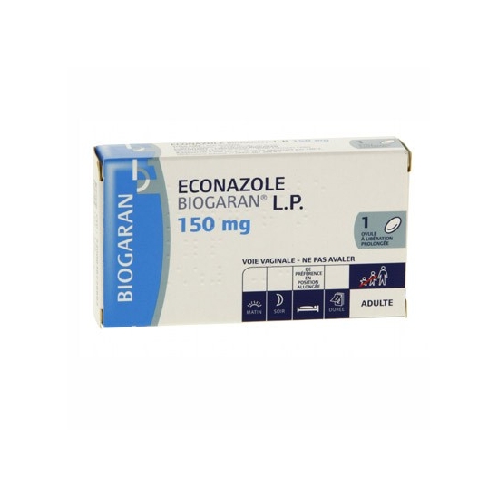 Econazole Biogaran LP 150mg Ovule