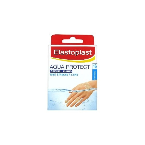 Elastoplast Aqua Protect Spécial Mains 16 Pansements