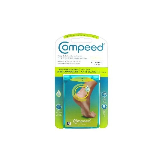 Compeed Pansements Apaisants Anti-Ampoules 5 Pansements