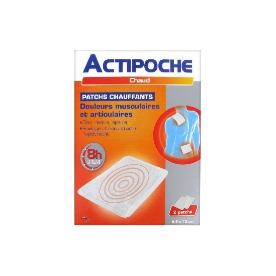 Cooper Actipoche 2 Patchs Chauffants