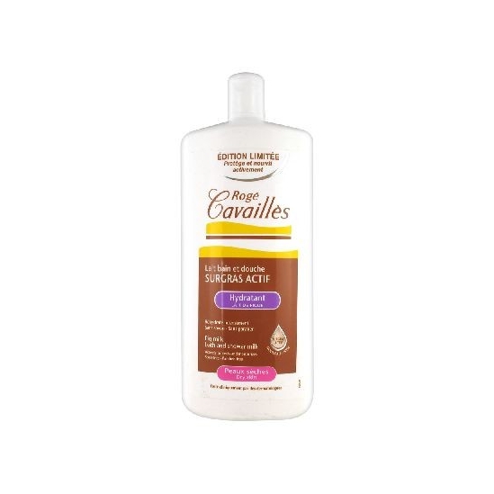 Rogé Cavaillès Lait Bain et Douche Hydratant Figue Peaux Sèches 750 ml