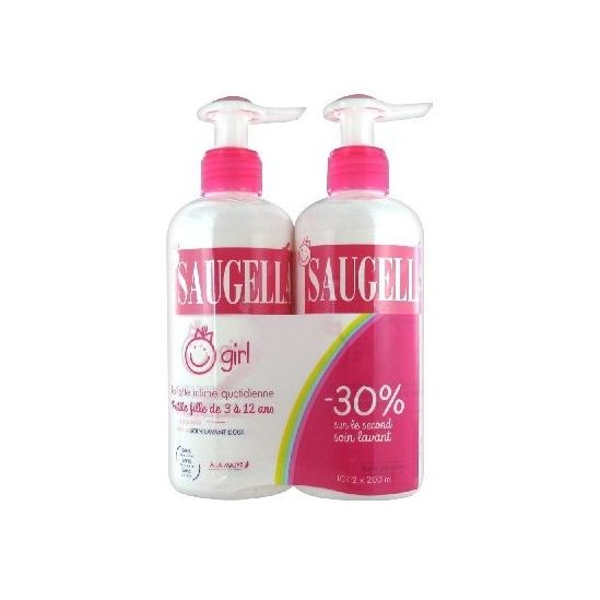 Saugella Girl Lot de 2 x 200 ml