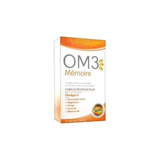 Isodisnatura OM3 Mémoire 15 Capsules + 15 Gélules