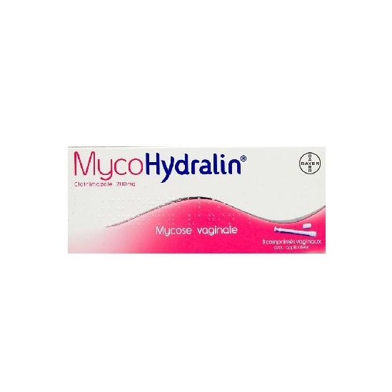 Mycohydralin comprimés vaginal 200 mg 3 comprimés