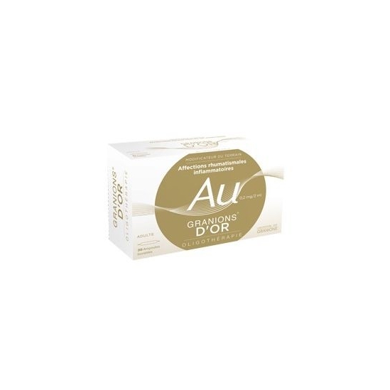 Granions d'or 0,2 mg/2 ml solution buvable 30 ampoules