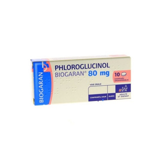 Phloroglucinol Biogaran 80mg 10 comprimés