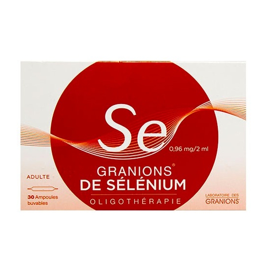 Granions de Selenium 30 ampoules