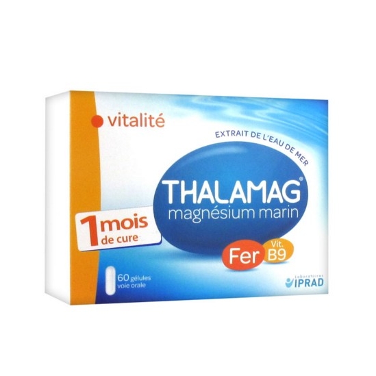 Thalamag Magnésium Marin Vitalité 60 Gélules