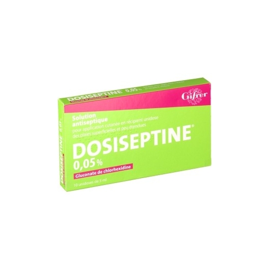 Gifrer Dosiseptine 0,05% 10 unidoses