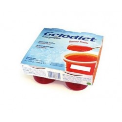 Gelodiet fraise eaux gélifiées 4x120g