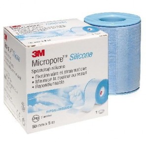 3M micropore silicone 2.5cm x5m