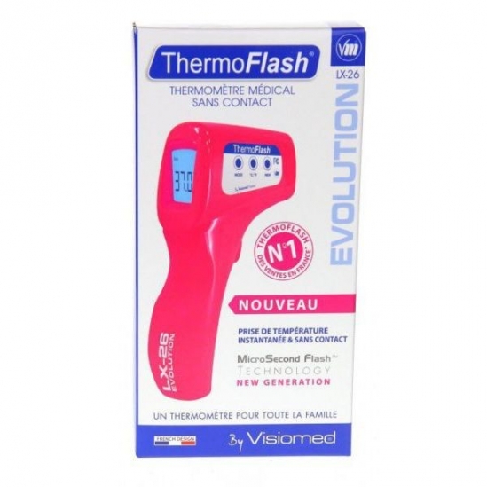 ThermoFlash LX-26 Thermomètre Evolution Electronique Magenta