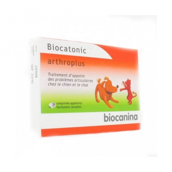 BIOCANINA ARTHROPLUS POUR CHIEN ET CHAT 40 COMPRIMES APPETENTS