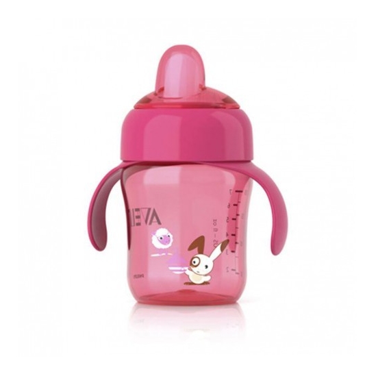 Avent Tasse Anti Fuite Rose 260ml