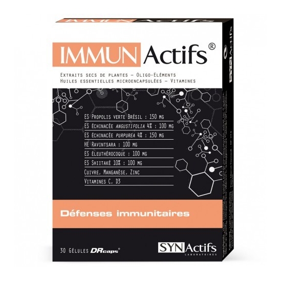 Synactifs immunactifs 30 géllules