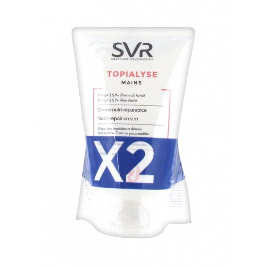 SVR TOPIALYSE CREME MAINS DUO 2X50 ML