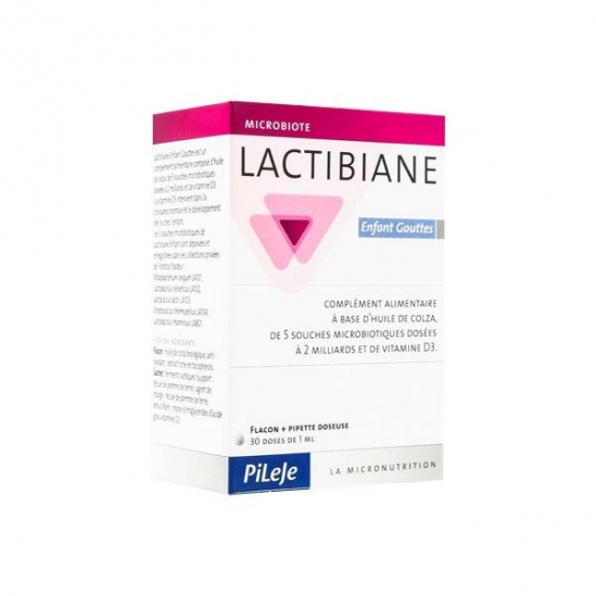 Pileje Lactibiane Enfant Gouttes 30 ml