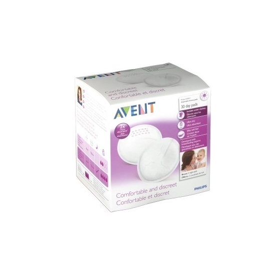 Avent Coussinets d'Allaitement Jetables de Jour x 30