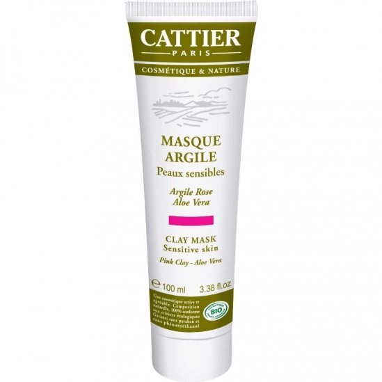 CATTIER MASQUE ARGILE ROSE 100ML