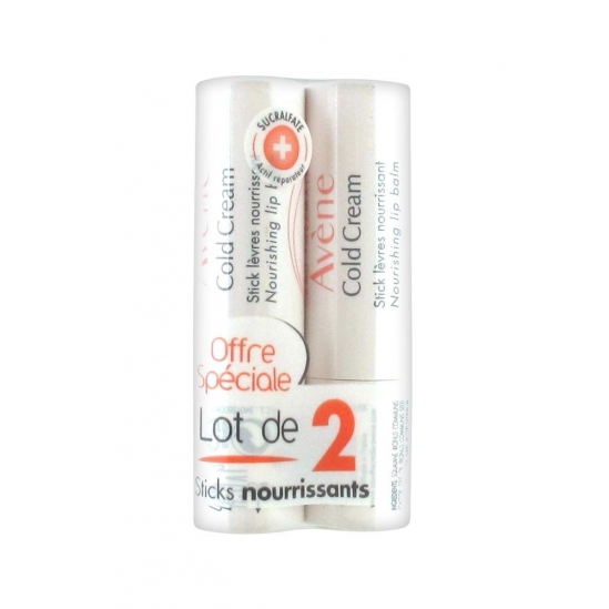 Avène Cold Cream Stick Lèvres lot de 2