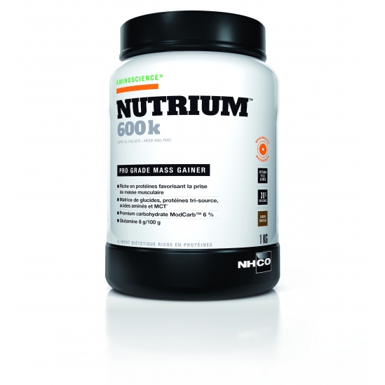 Nhco Nutrium 600k Vanille 1 kg