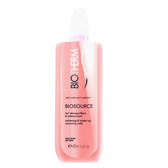 Biotherm Biosource Lait Démaquillant Peaux Sèches 400 ml