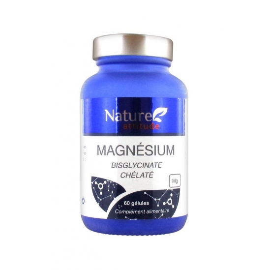 Nature Attitude Magnésium Bisglycinate Chélaté 60 Gélules