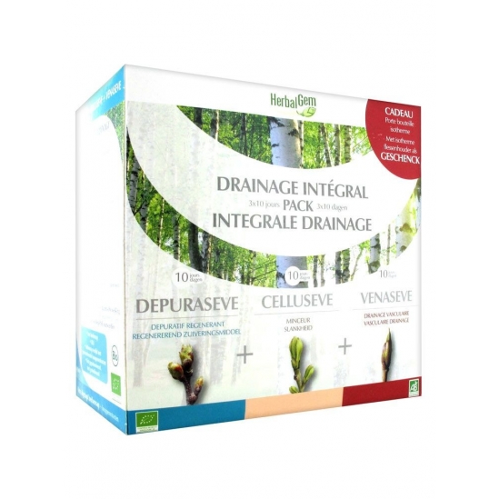 HerbalGem Drainage Intégral Pack de 30 Jours