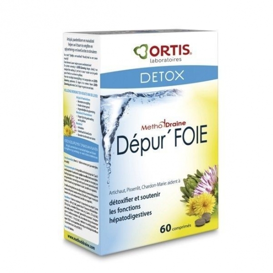 Ortis methoddraine dépur foie 60 comprimes