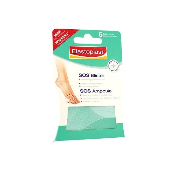 Elastoplast sos pansement ampoule orteil petit format 6 pansements