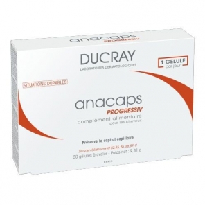 Ducray Anacaps Progressiv Complément Alimentaire 30 Gélules