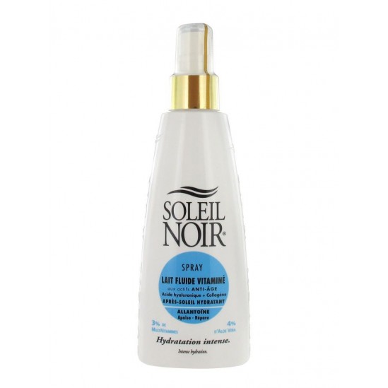 Soleil Noir Spray Lait Fluide Vitaminé Après-Soleil Hydratant 150 ml