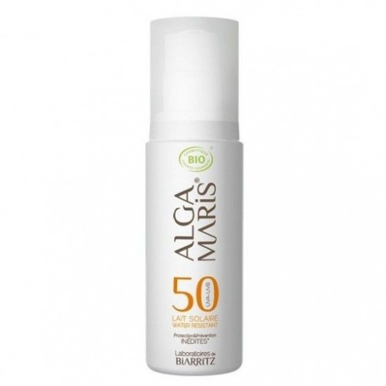 Alga Maris lait solaire certifié bio SPF50 100 ml