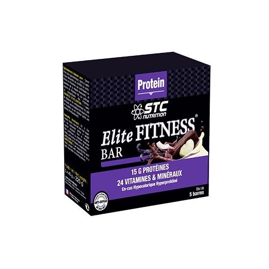 Stc Nutrition Elite Fitness Barres Coconut B/5 Stc Nutrition Elite Fitness Barres Coconut B/5