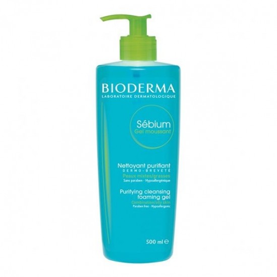 Bioderma sébium gel moussant purifiant 500ml