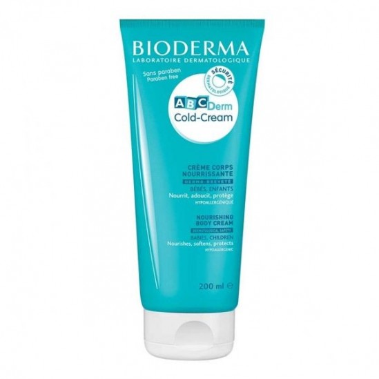 Bioderma Abcderm Cold Cream Crème Corps Nourrissante 200ml