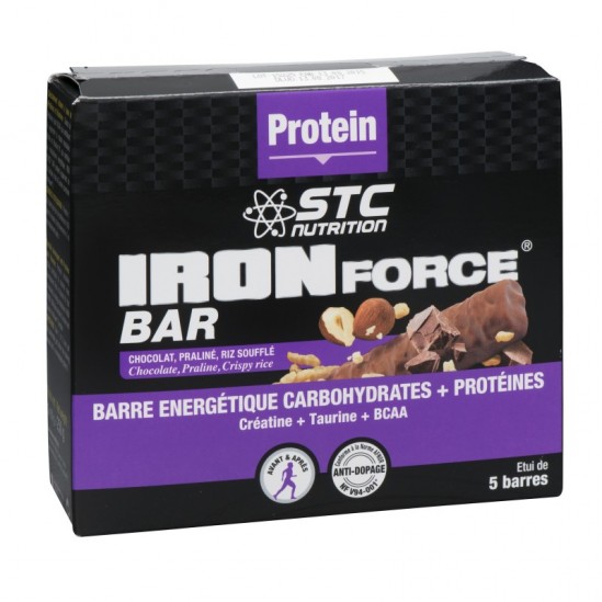 STC Nutrition Iron Force Bar 5 Barres STC Nutrition Iron Force Bar 5 Barres