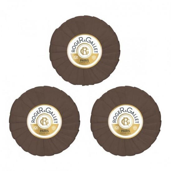 Roger & Gallet Savons Parfumés Bois d'Orange 3x100g