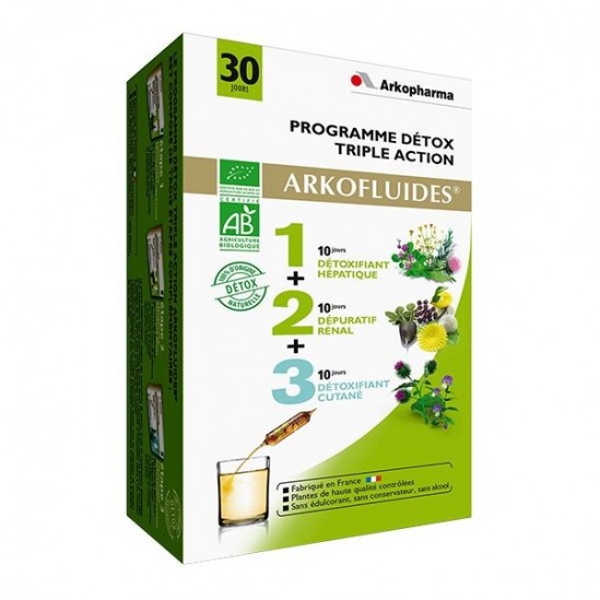 Arkofluide bio amp progr detox 3X10