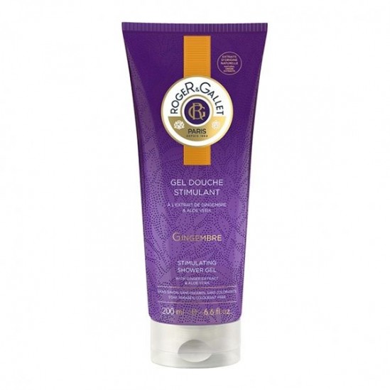 Roger & Gallet gel douche fraîcheur stimulant gingembre 200 ml