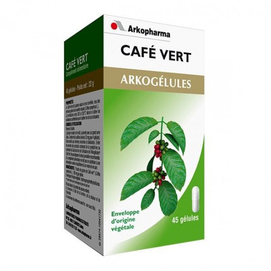 Arkopharma Arkogélules Café Vert 45 Gélules