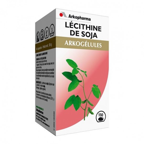 Arkogélules Lécithine de Soja 150 Capsules