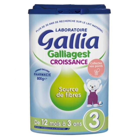 Gallia Galliagest Lait Croissance en Poudre 800g