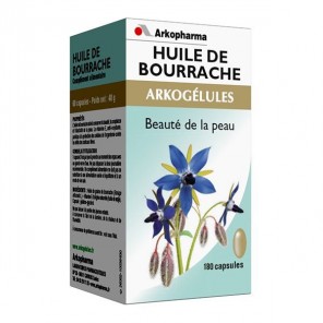 Arkopharma arkogélules huile de bourrache 180 capsules