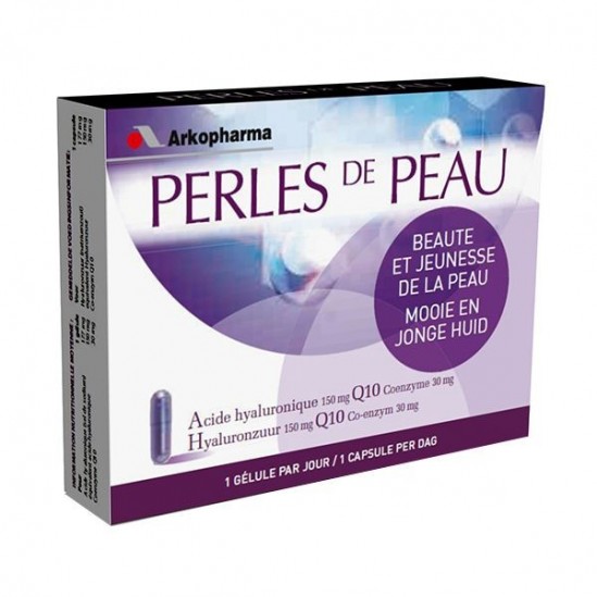 Arkopharma Perles De Peau Acide Hyaluronique Q10 30 capsules