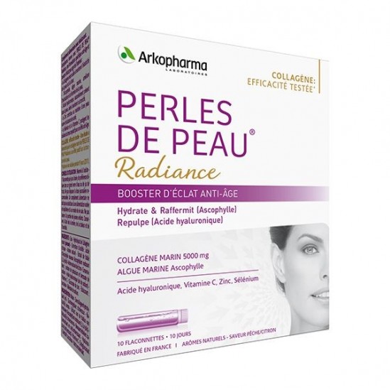 Arkopharma Perles de Peau Radiance 10 flaconnettes de 25ml