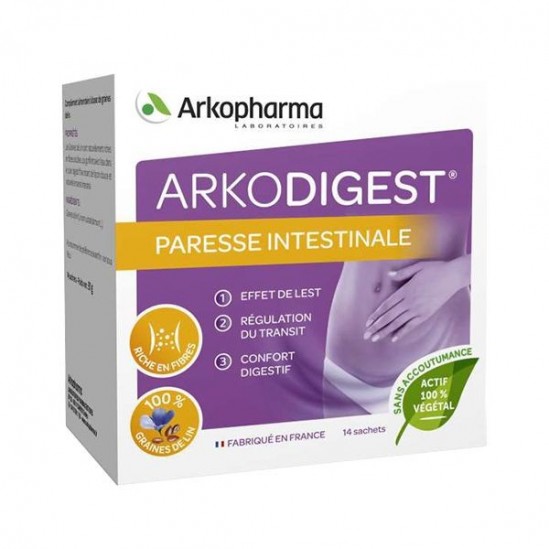 Arkopharma Arkodigest Paresse intestinale 14 Sachets