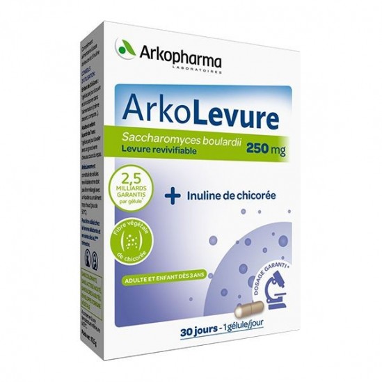 Arkogélules Arkolevure 30 capsules