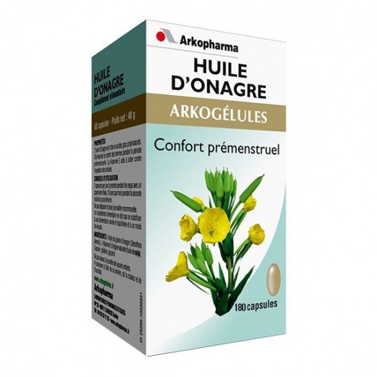 Arkopharma Arkogelules Huile d'Onagre 180 gélules